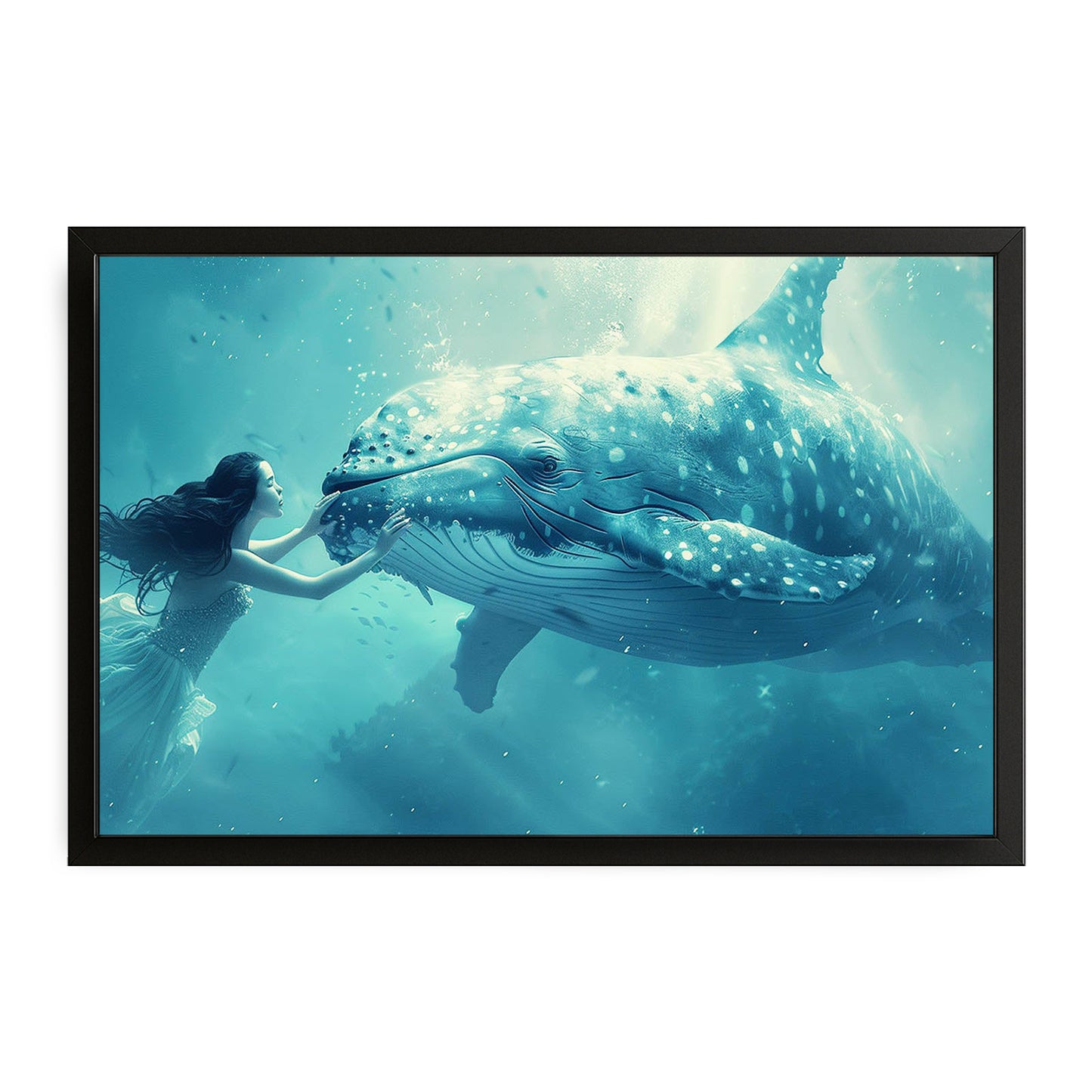 Serenity Whale Digital Art