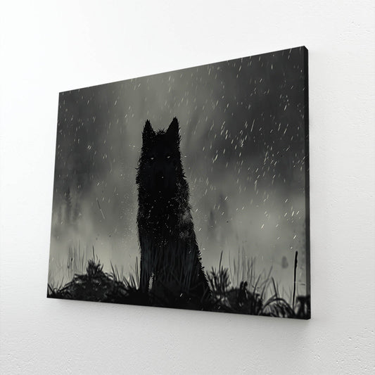 Shadow Wolf Wall Art