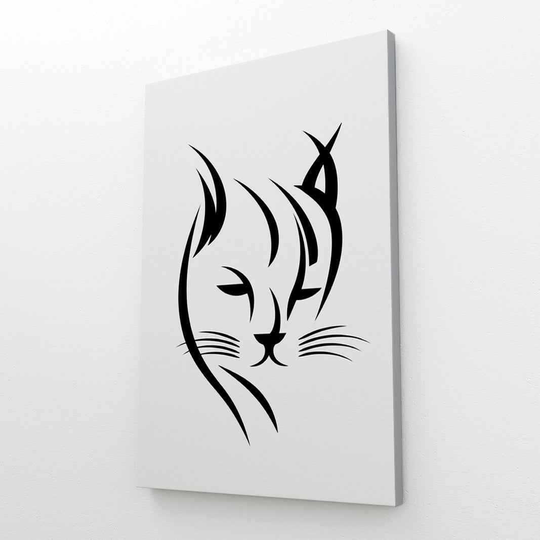 Silhouette Cat Wall Art