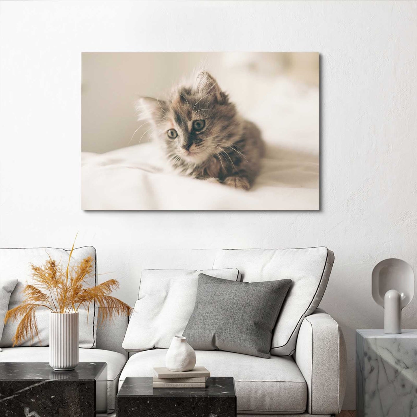 Soft Light Cat Wall Art