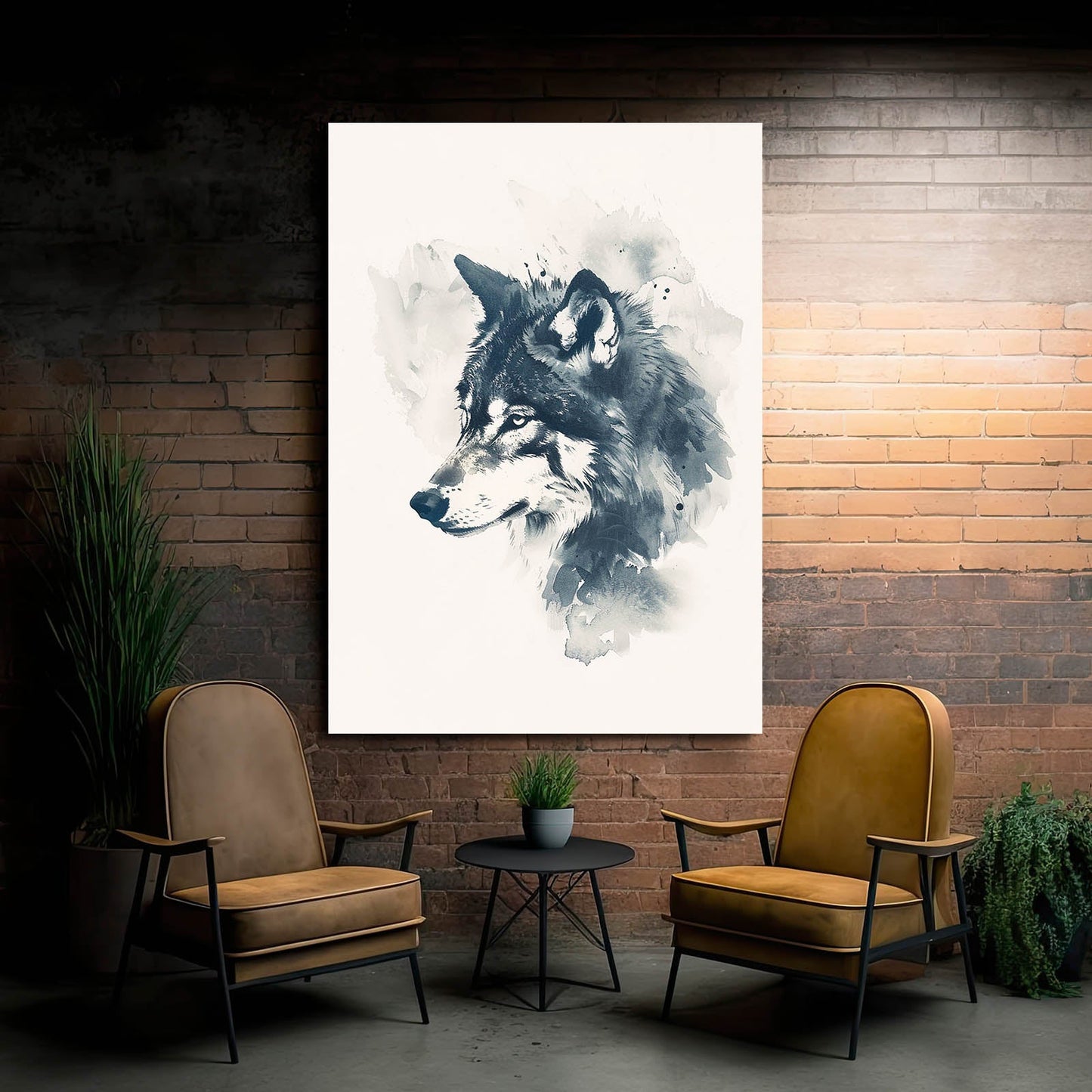 Spiritual Wolf Art
