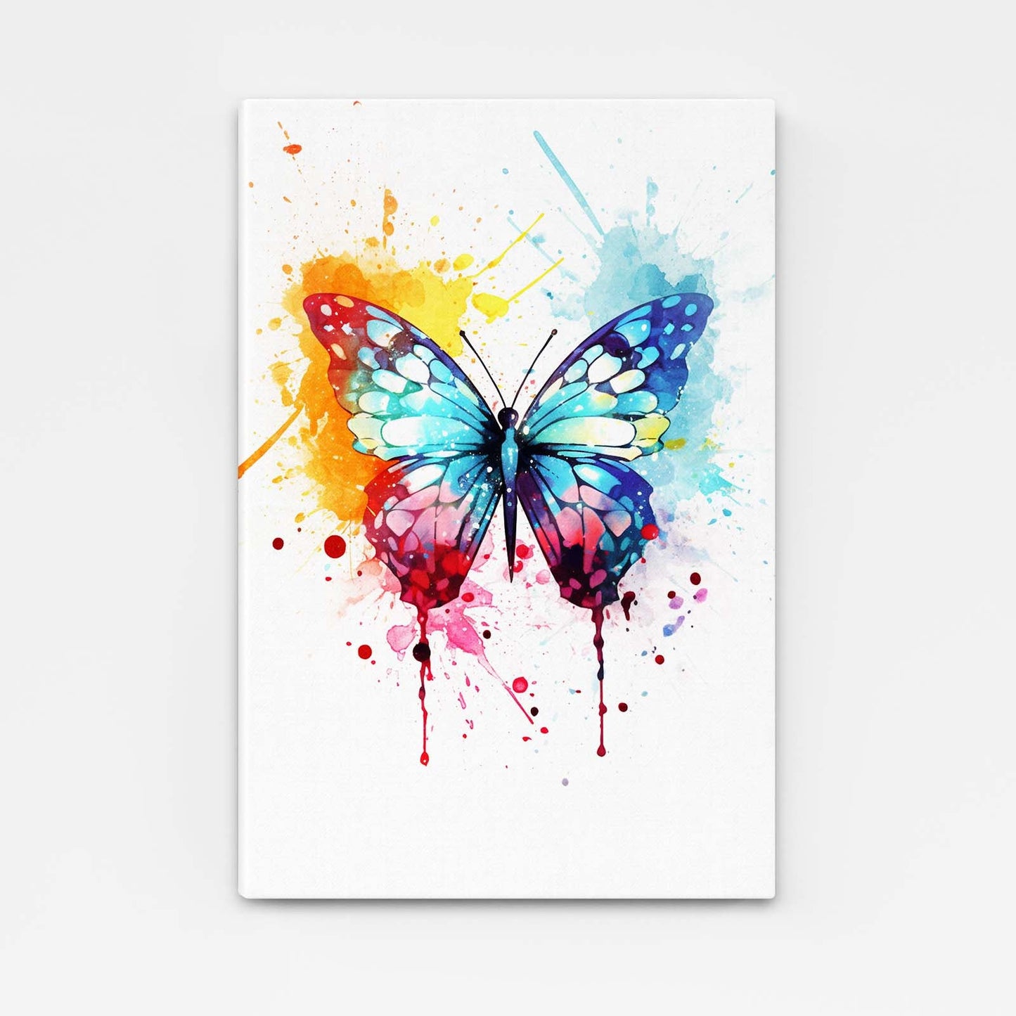Splatter Butterfly Wall Art