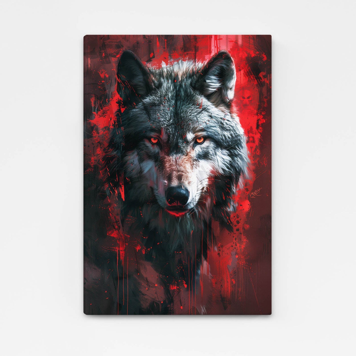 Strong Wolf Art
