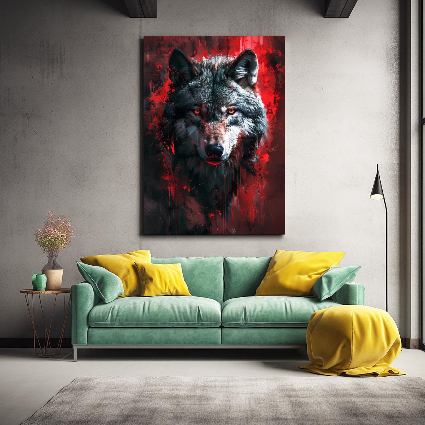 Strong Wolf Art