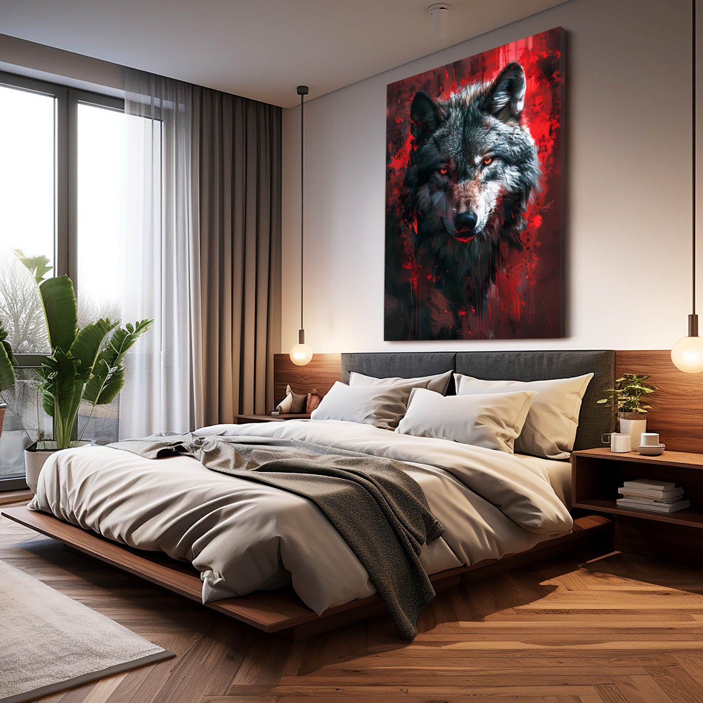 Strong Wolf Art
