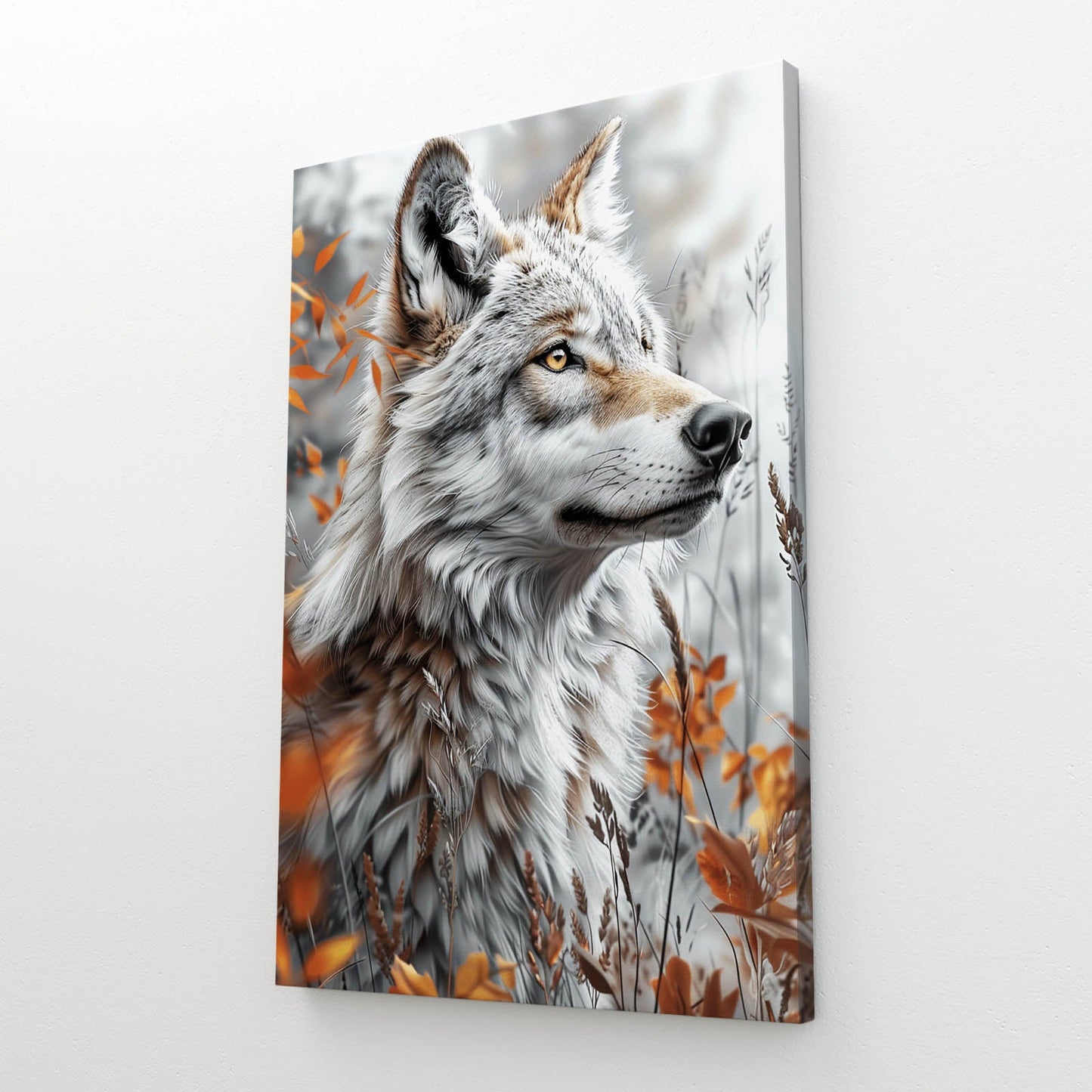 Stylish Wolf Art