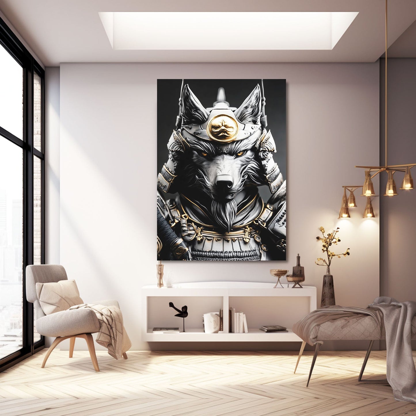 Surreal Wolf Artwork
