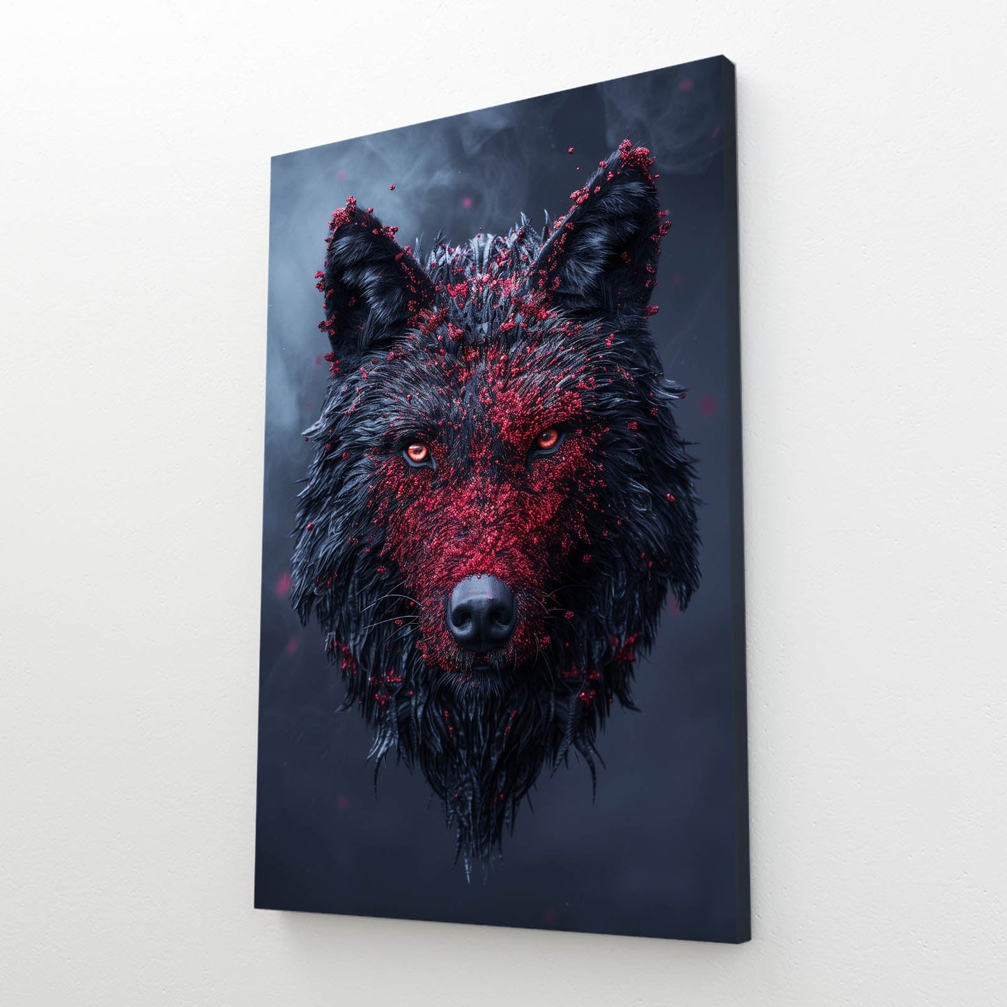 Surreal Wolf Wall Art