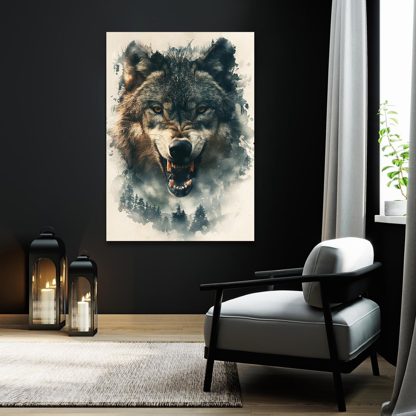 Tattoo Wolf Art