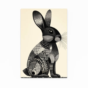 Timeless Rabbit Canvas Art
