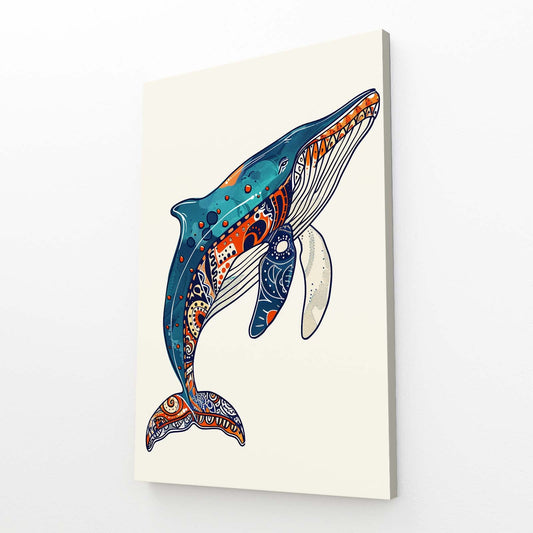 Tribal Whale Art