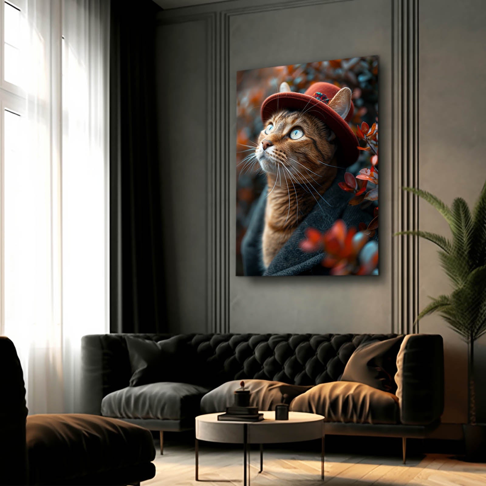 Vintage Cat Wall Art