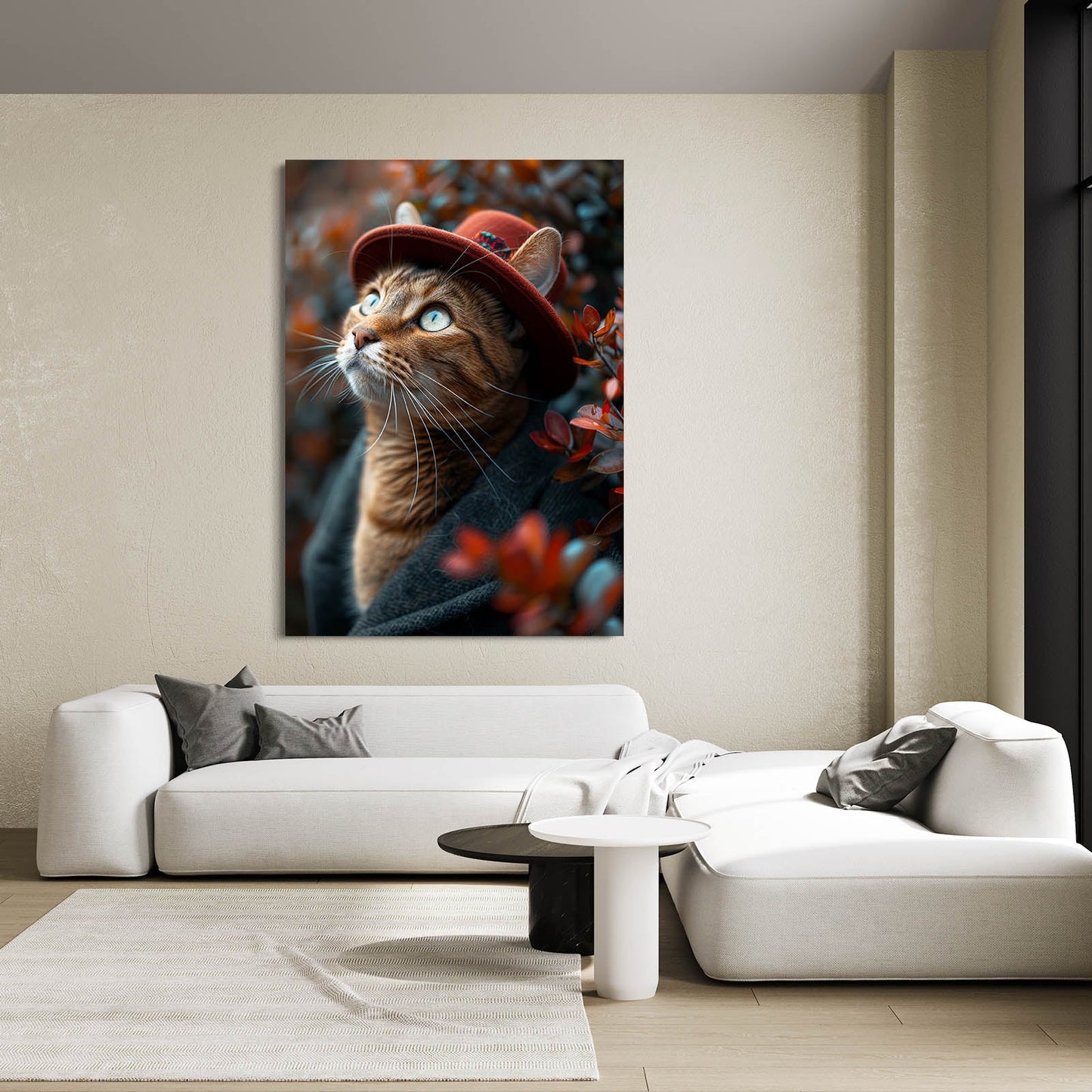 Vintage Cat Wall Art