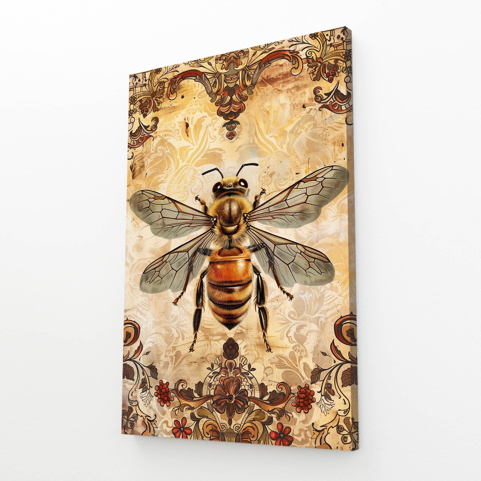 Vintage Honey Bee Art