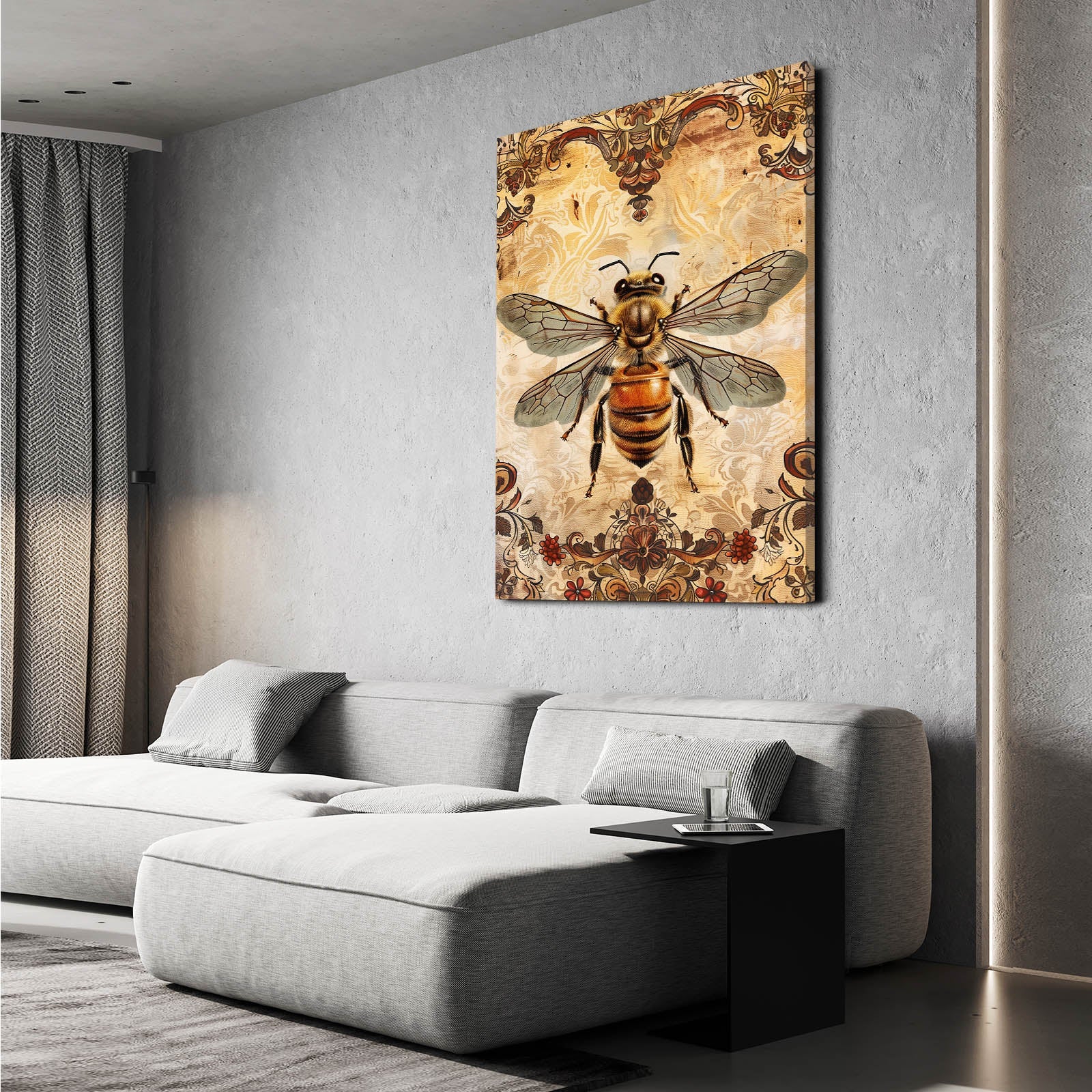 Vintage Honey Bee Art