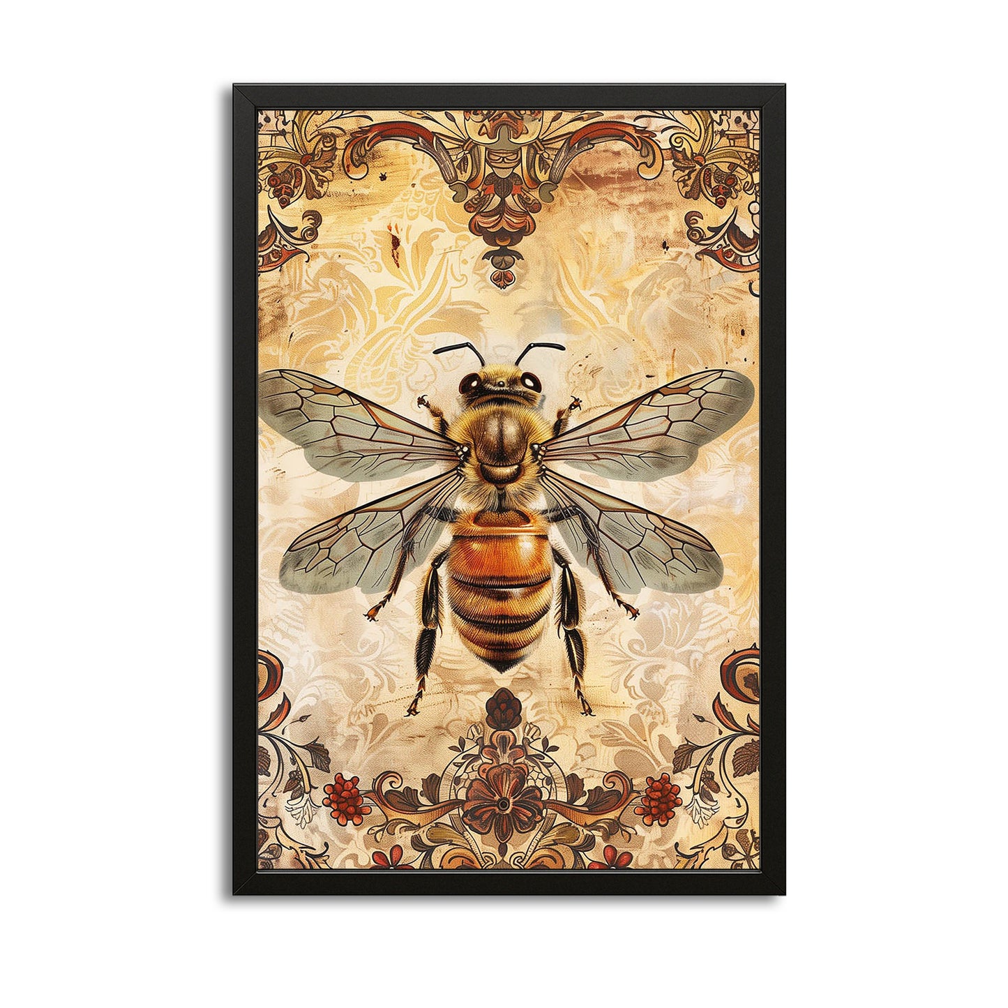 Vintage Honey Bee Art