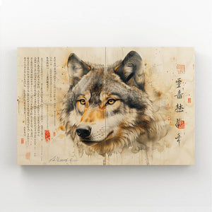 Vintage Wolf Art