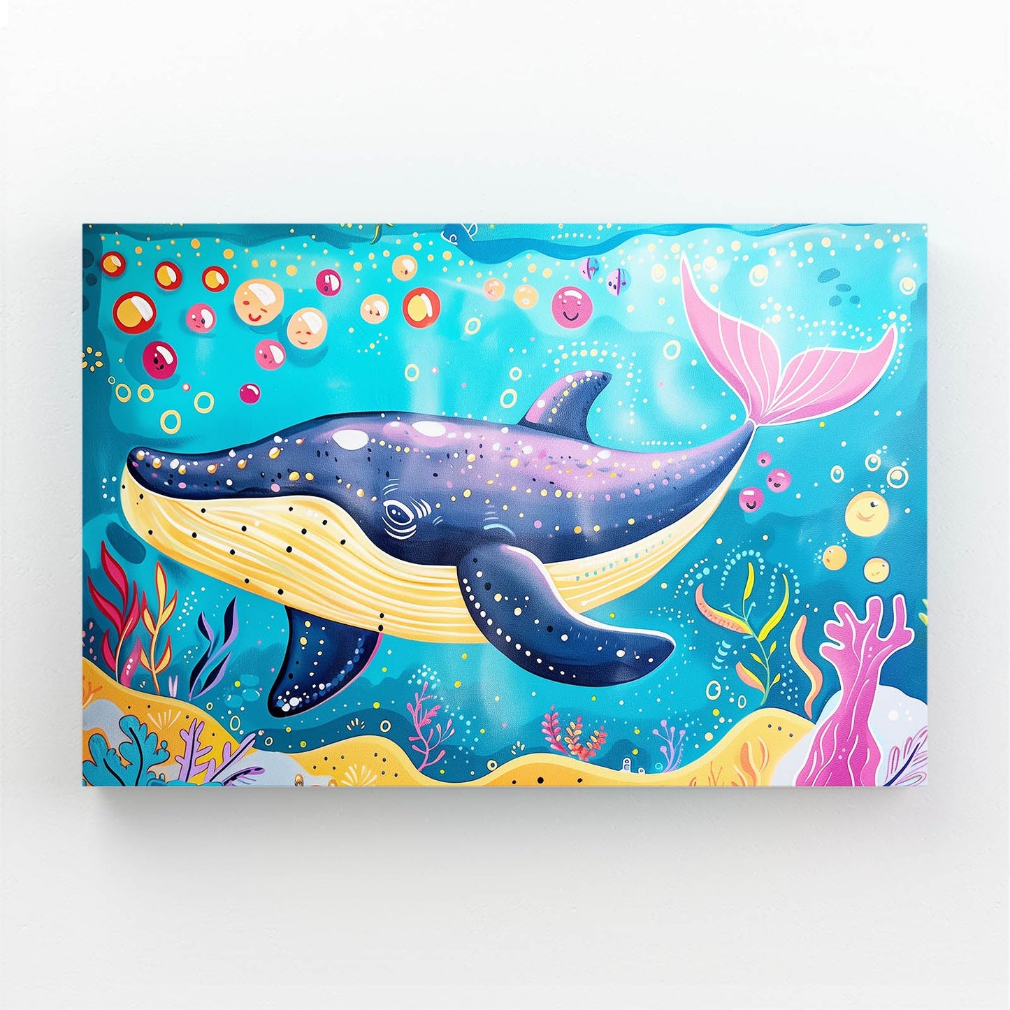 Wall Art Whale Nursery