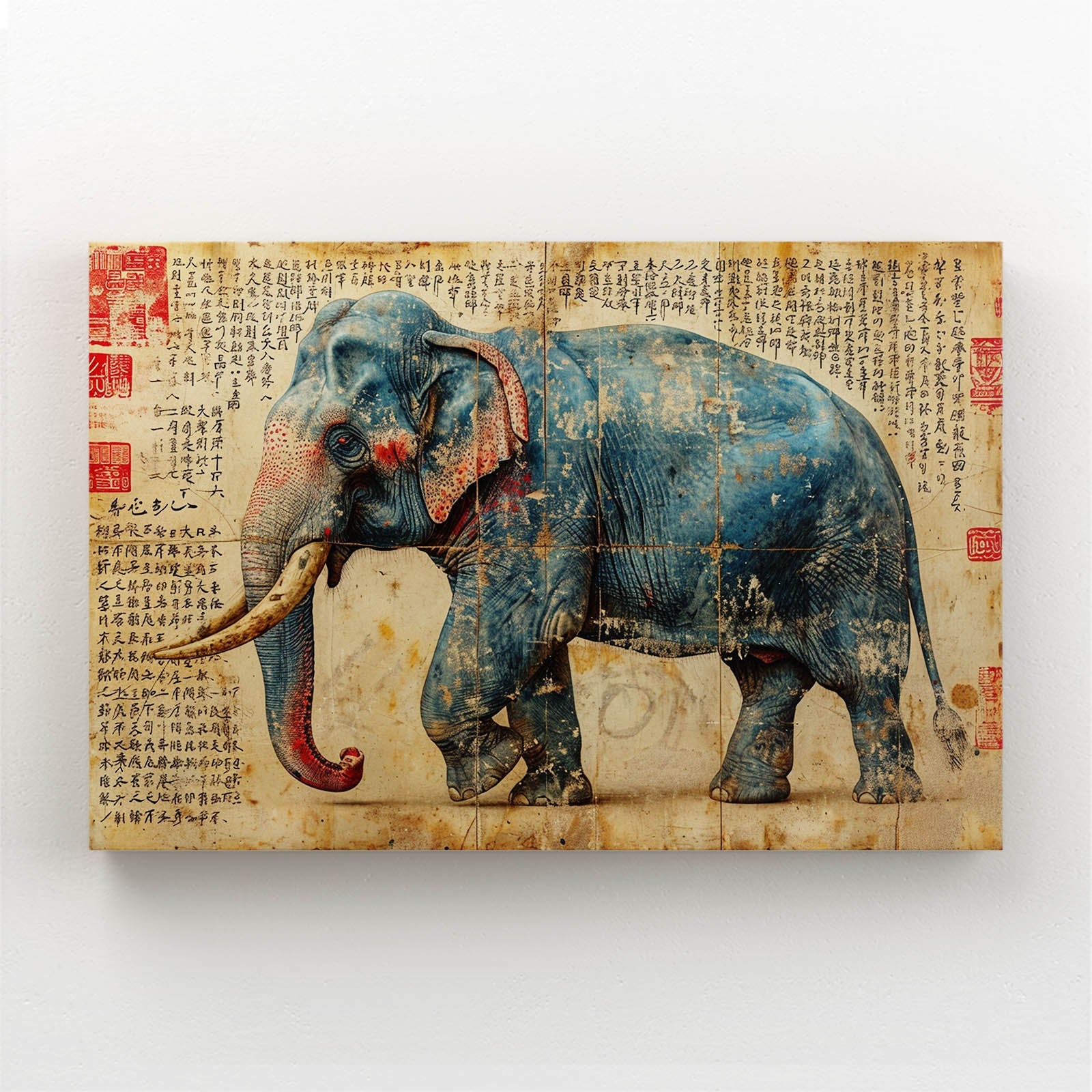 Wall Elephant Art