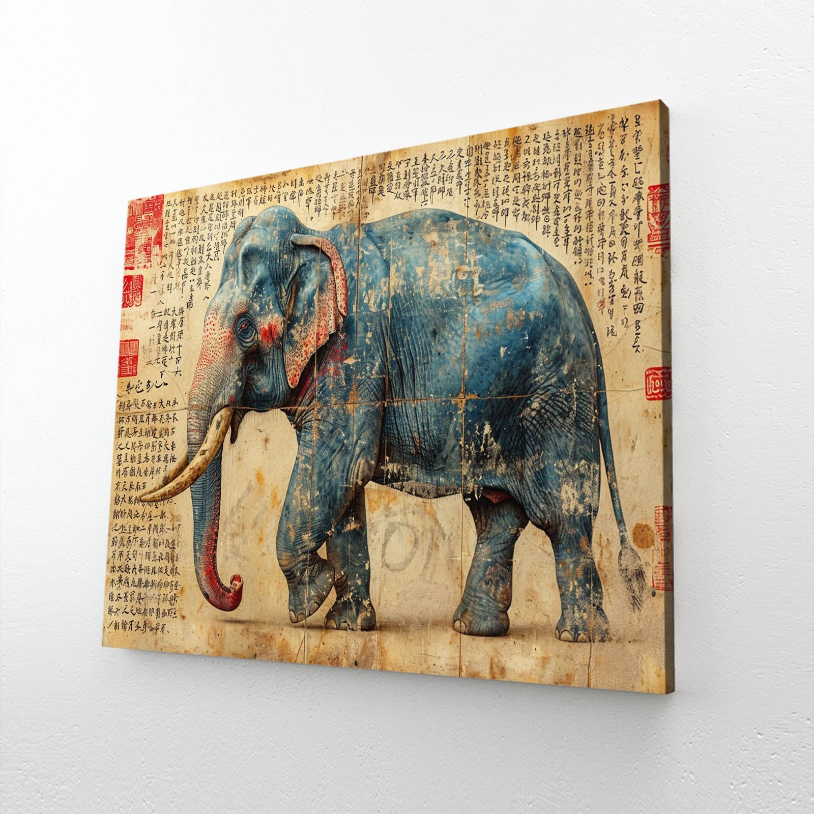 Wall Elephant Art