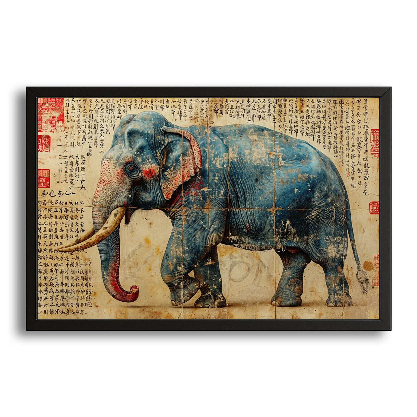 Wall Elephant Art