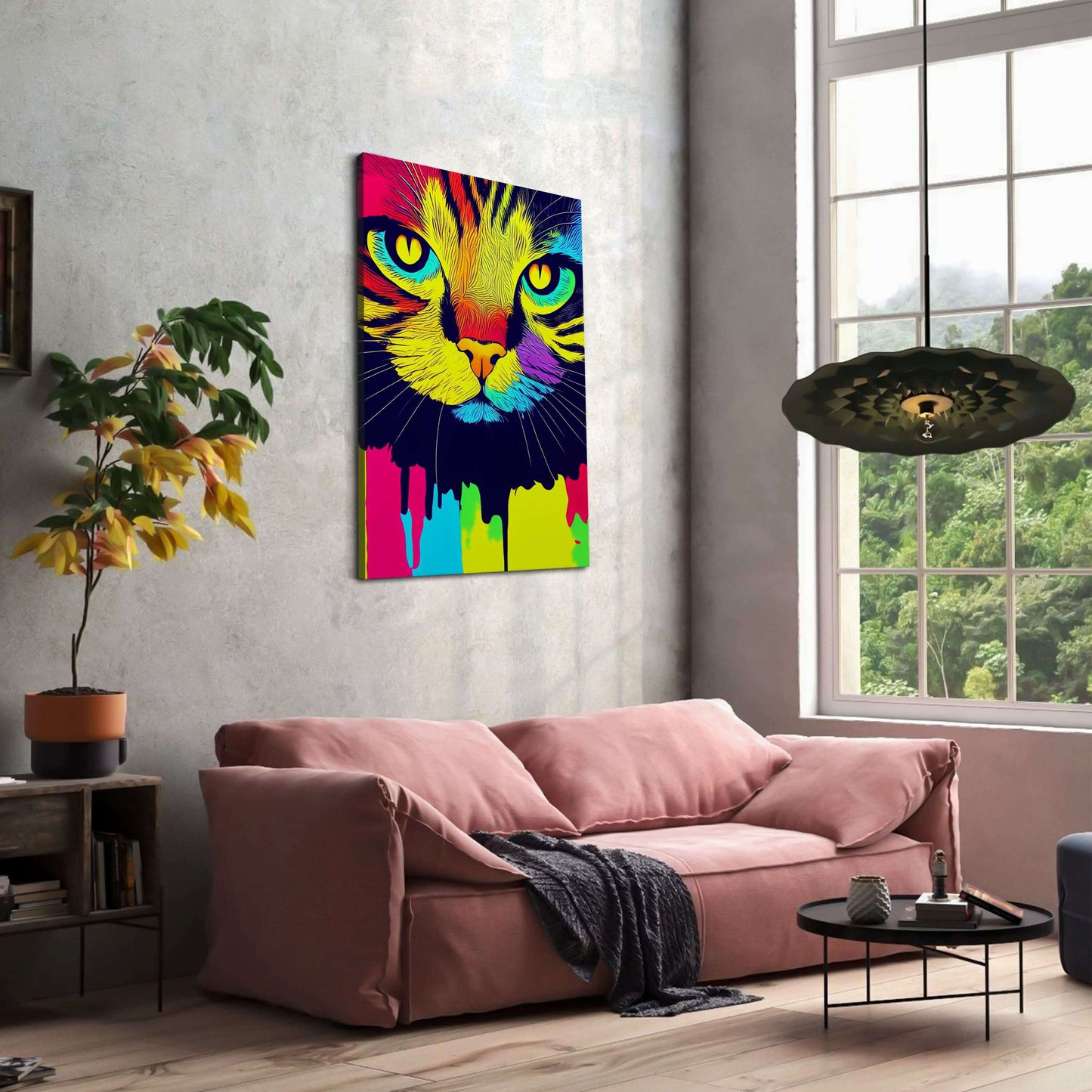 Watercolor Cat Art | MusaArtGallery™