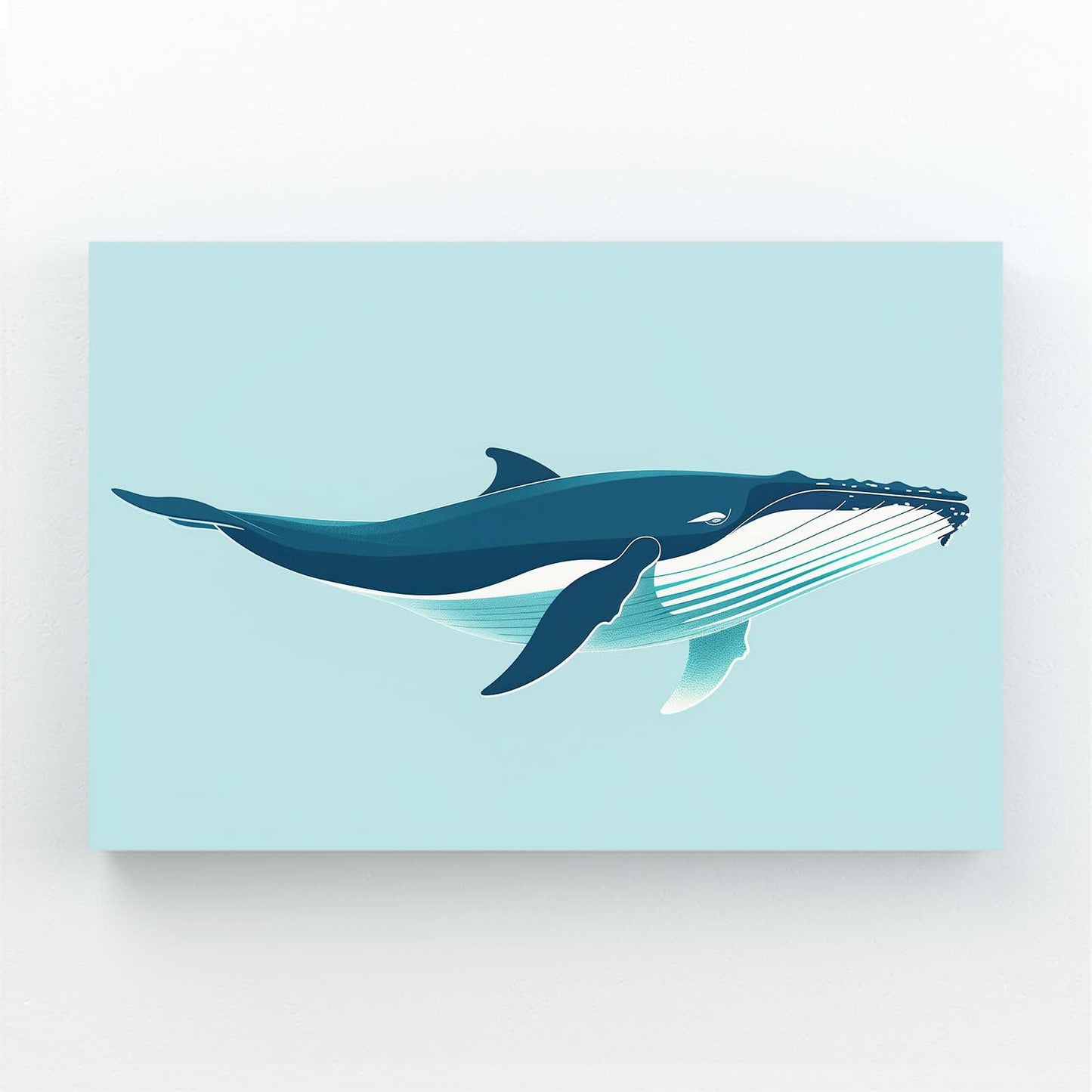 Whale Art Minimalist