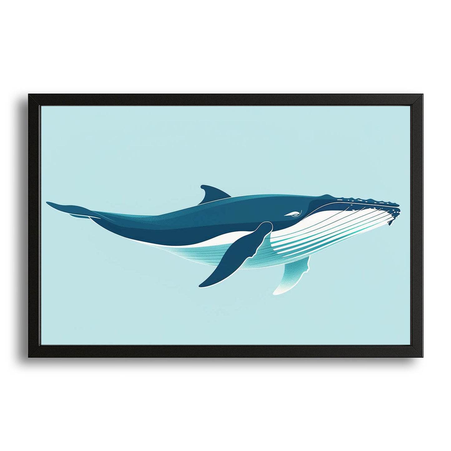 Whale Art Minimalist