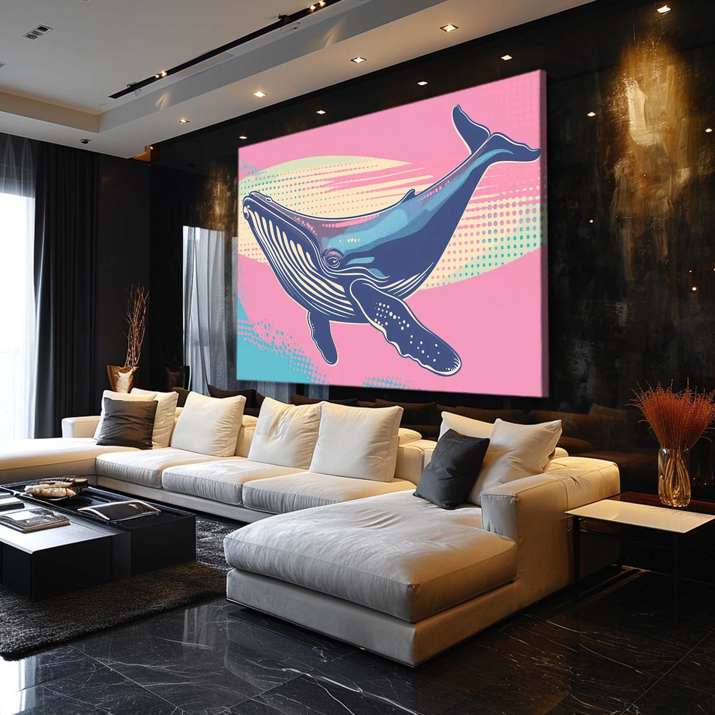 Whale Design Art