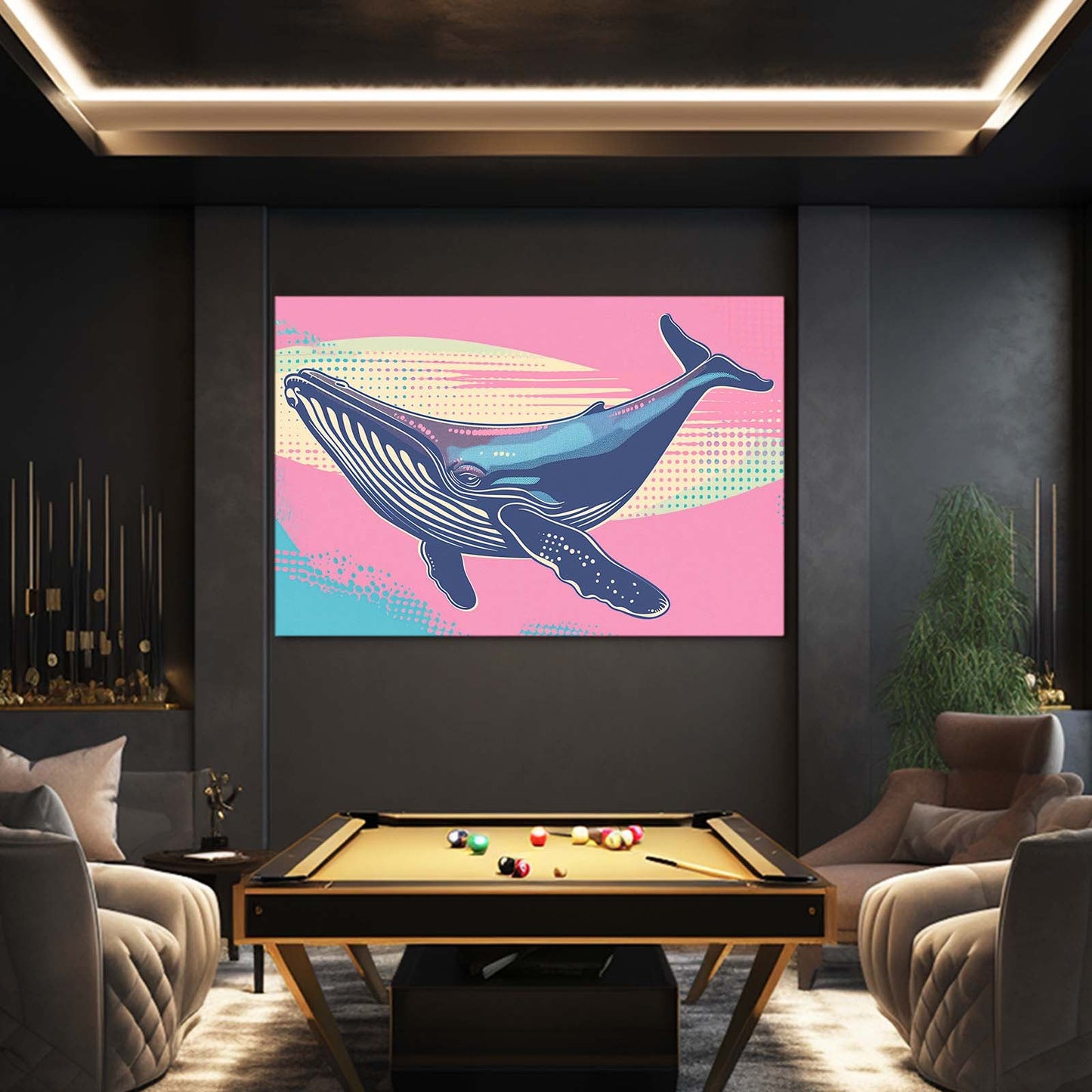 Whale Design Art