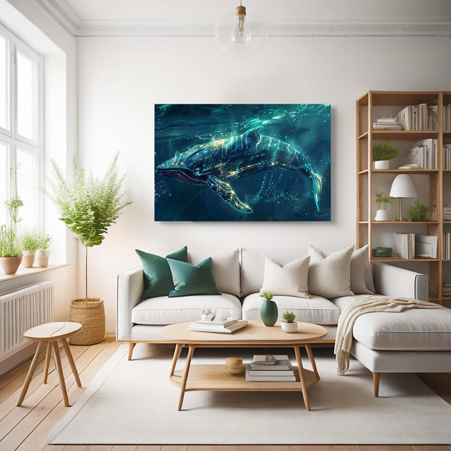 Whale Digital Art