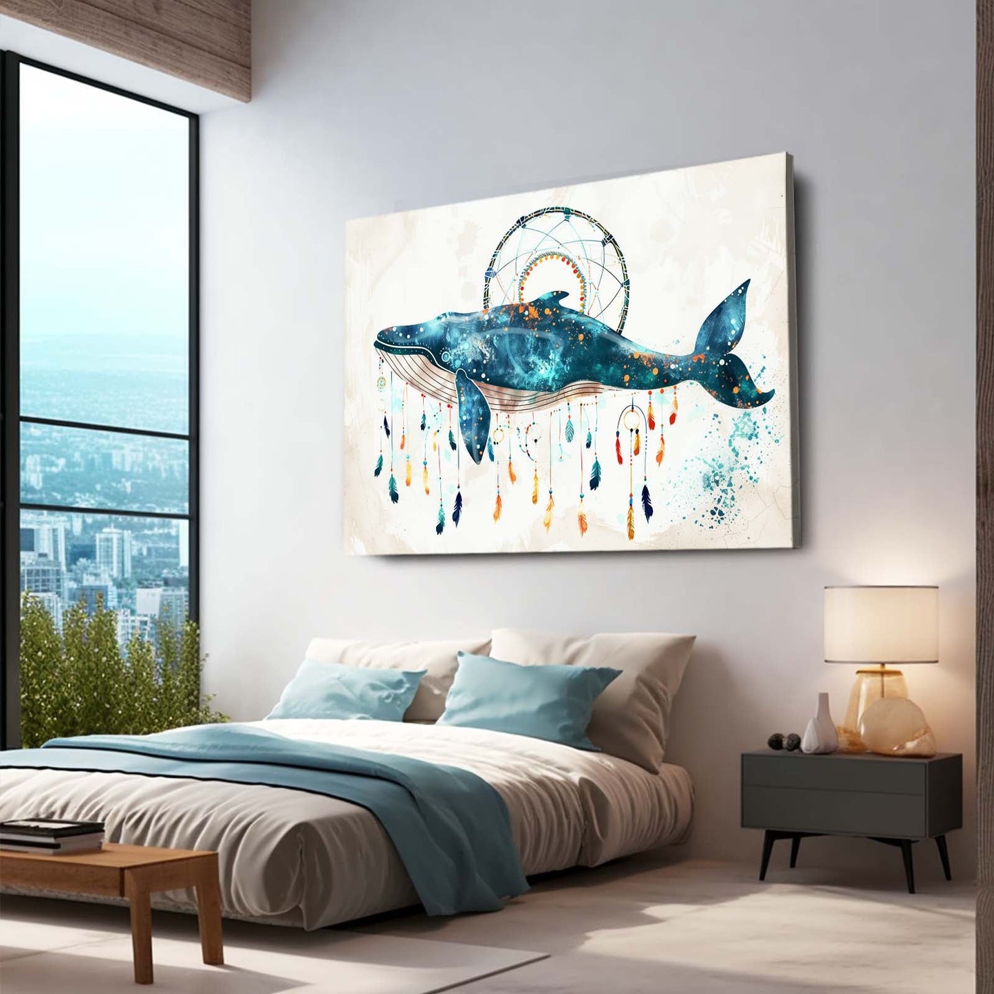 Whale Dreamcatcher Art