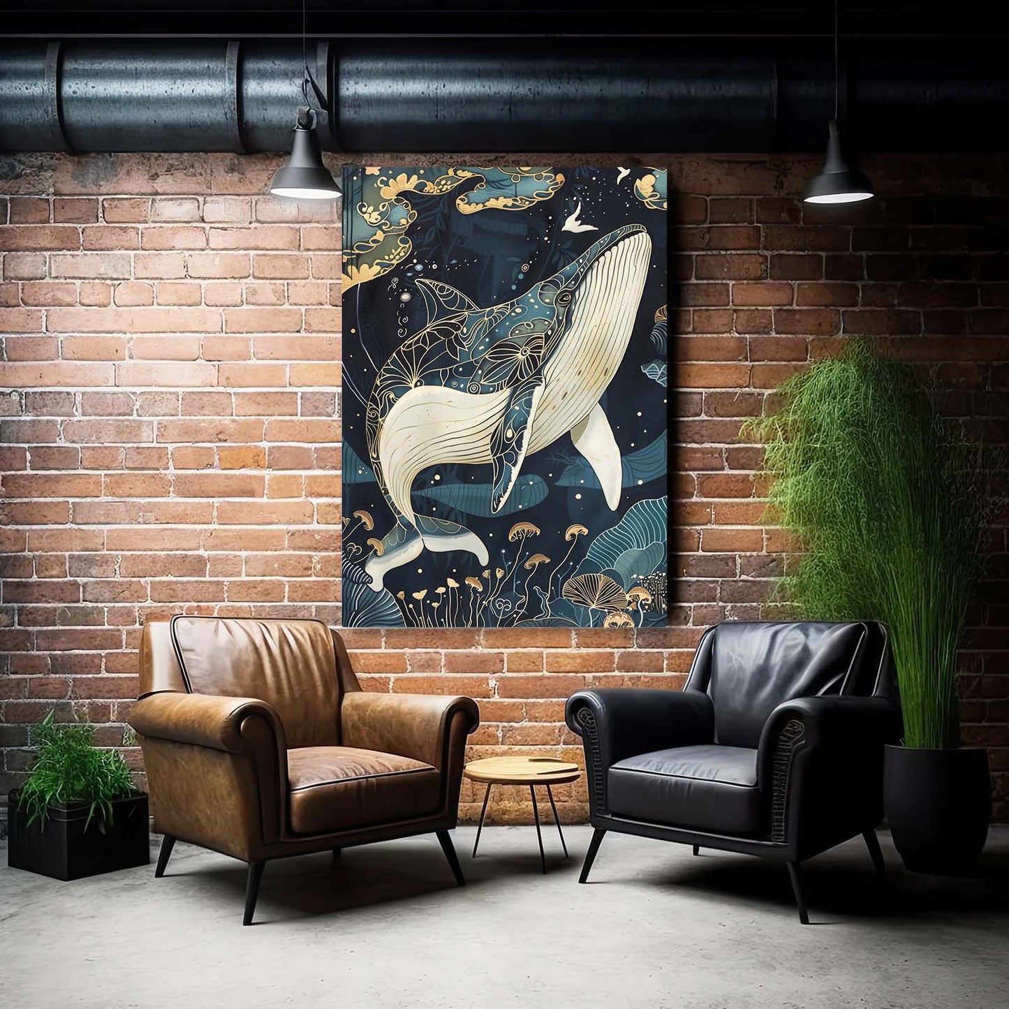 Whale Enchanted Art