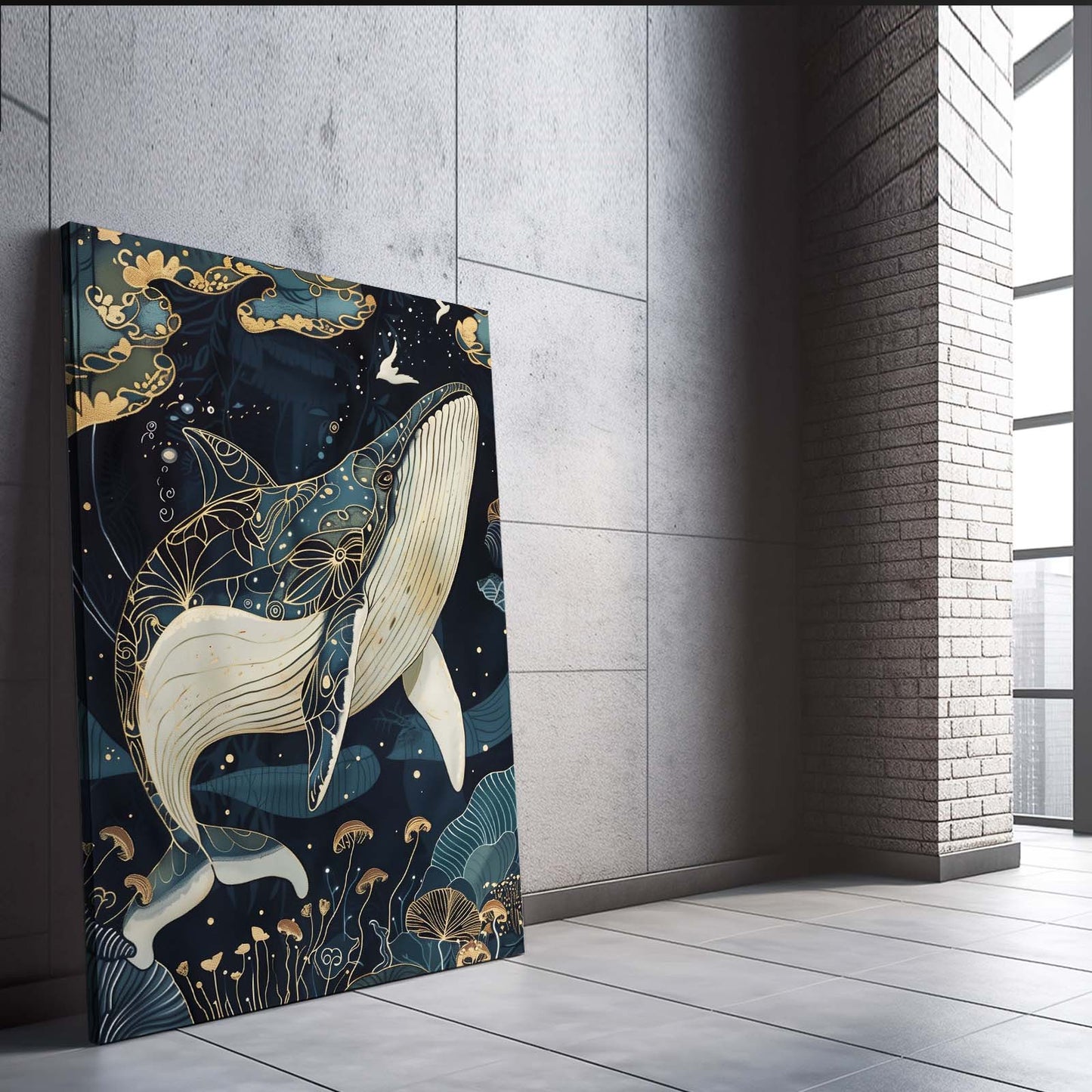 Whale Enchanted Art