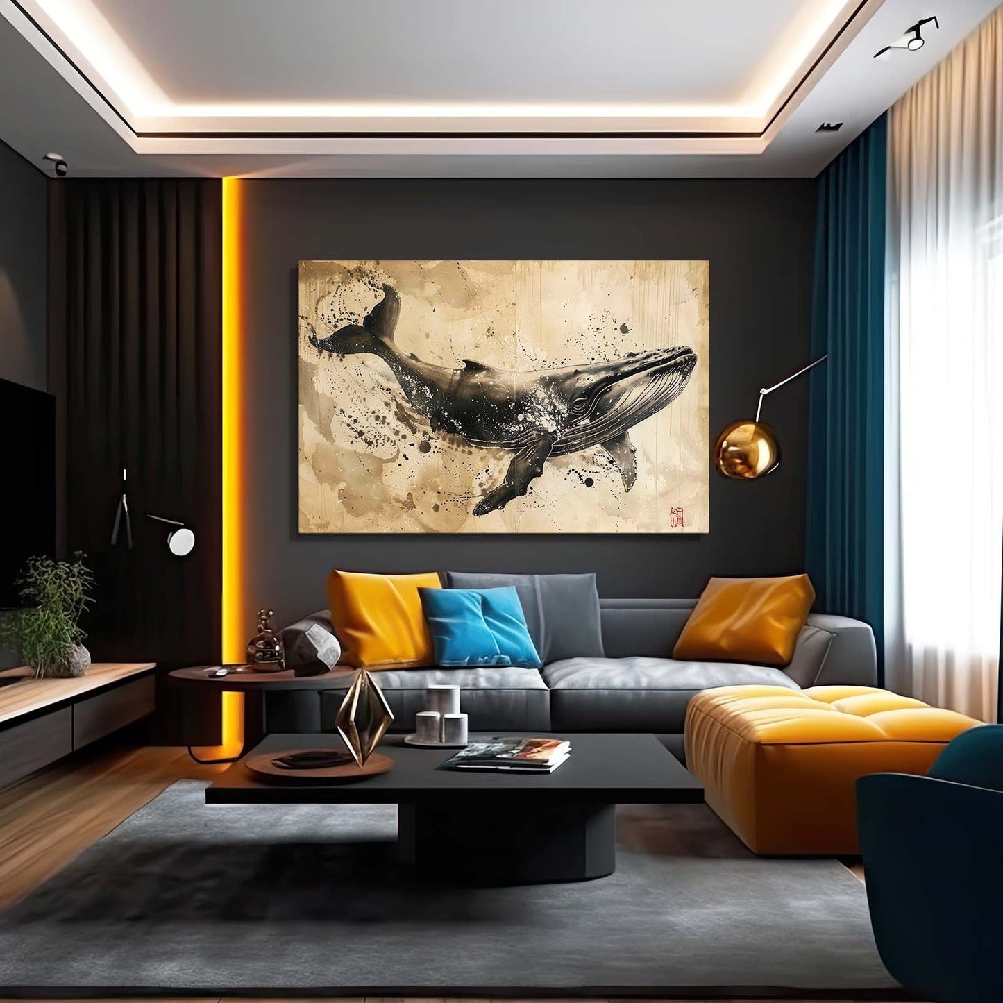 Whale Ink Art