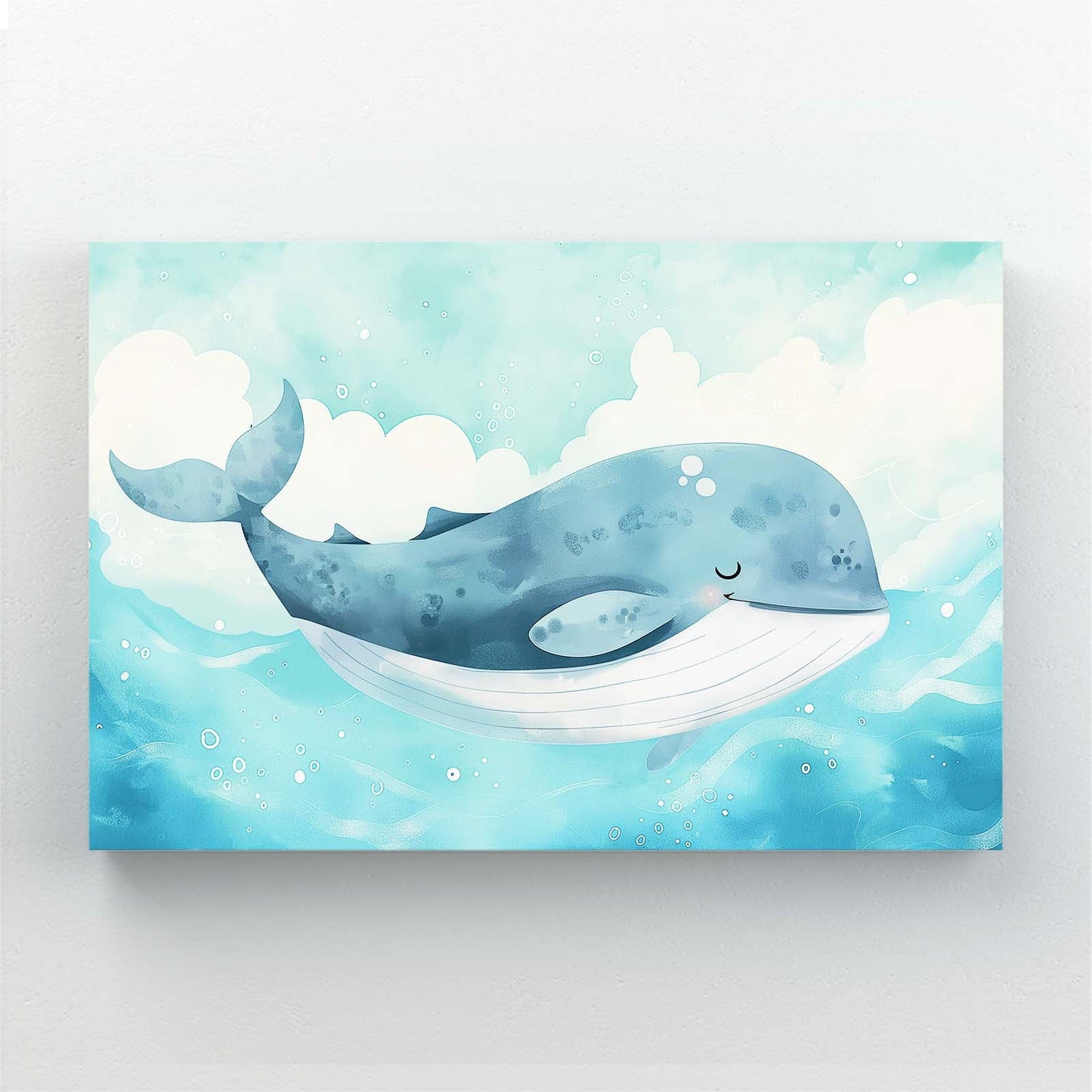 Whale Nursery Wall Art