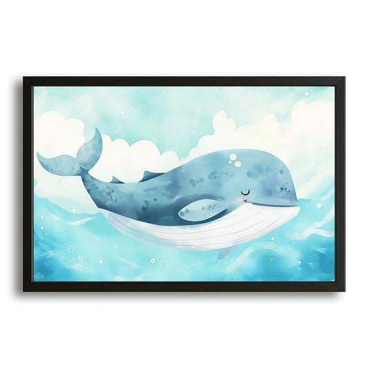 Whale Nursery Wall Art
