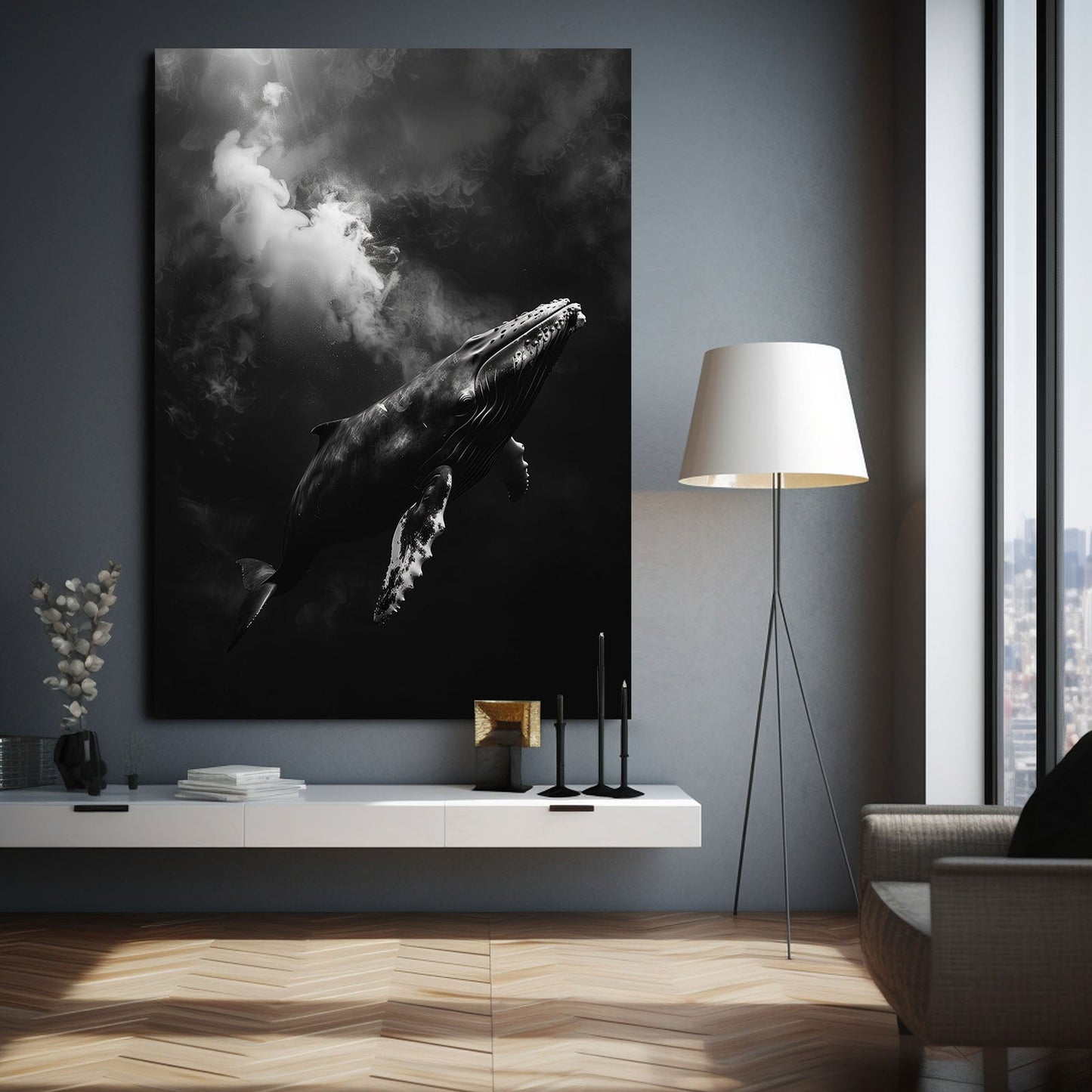 Whale Photography Print Art