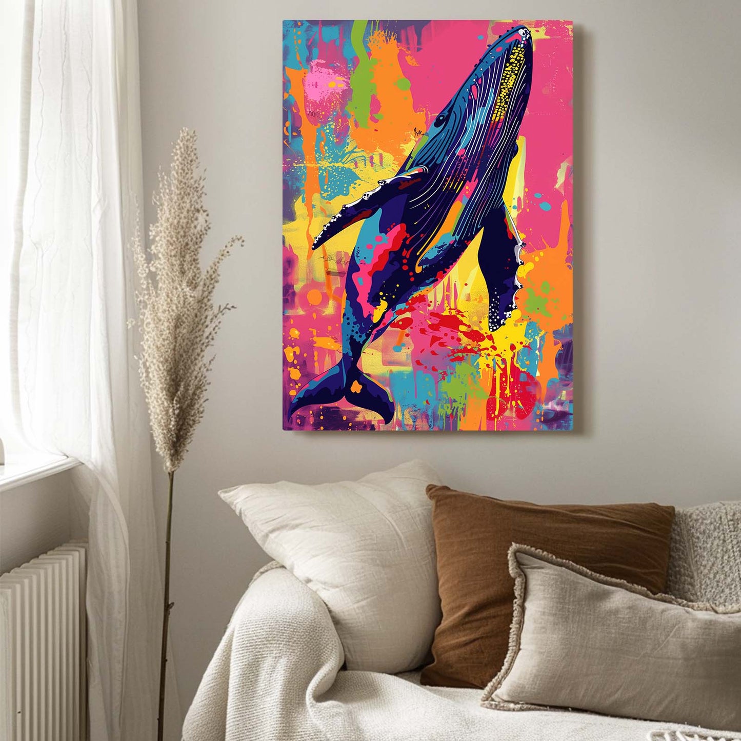 Whale Pop Art
