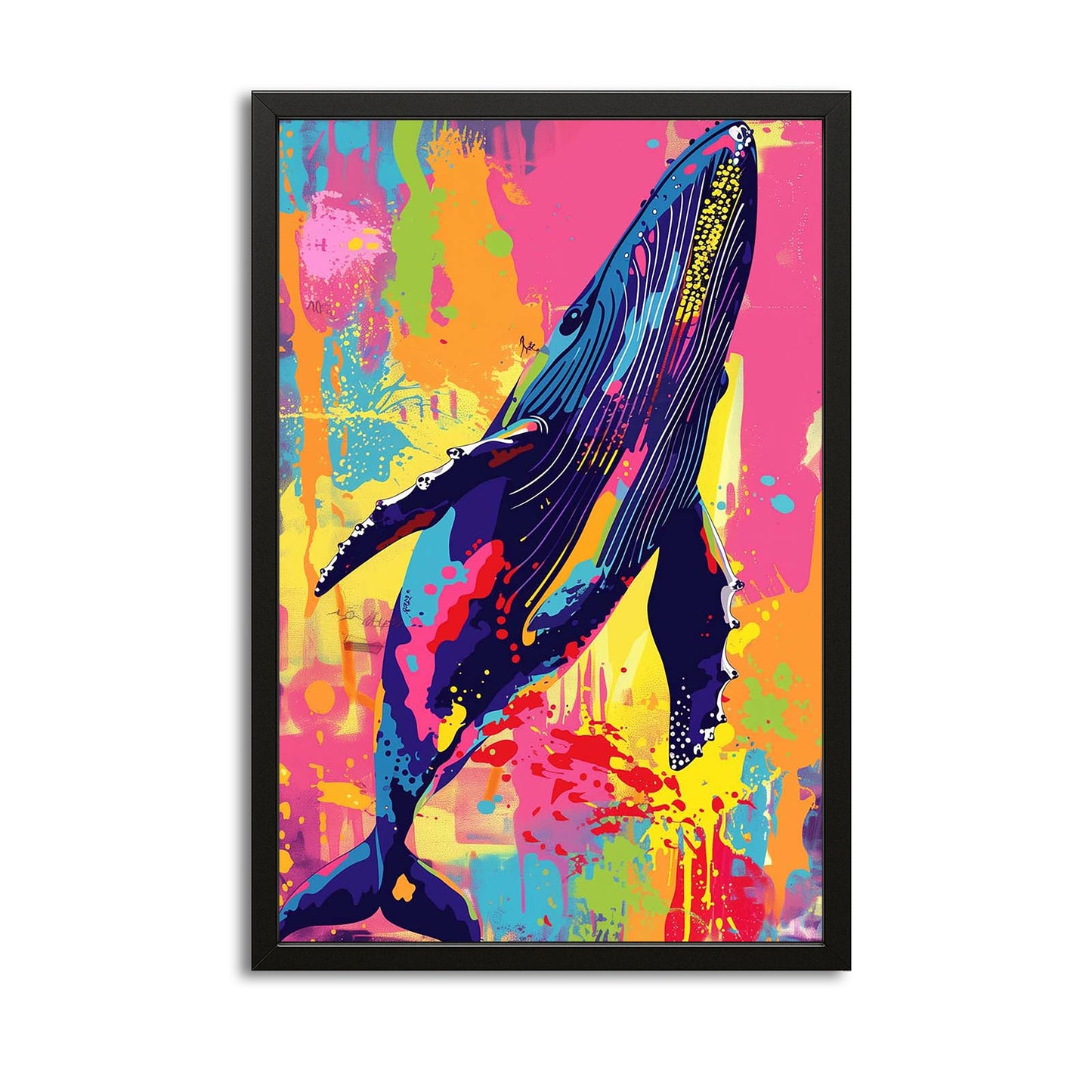 Whale Pop Art