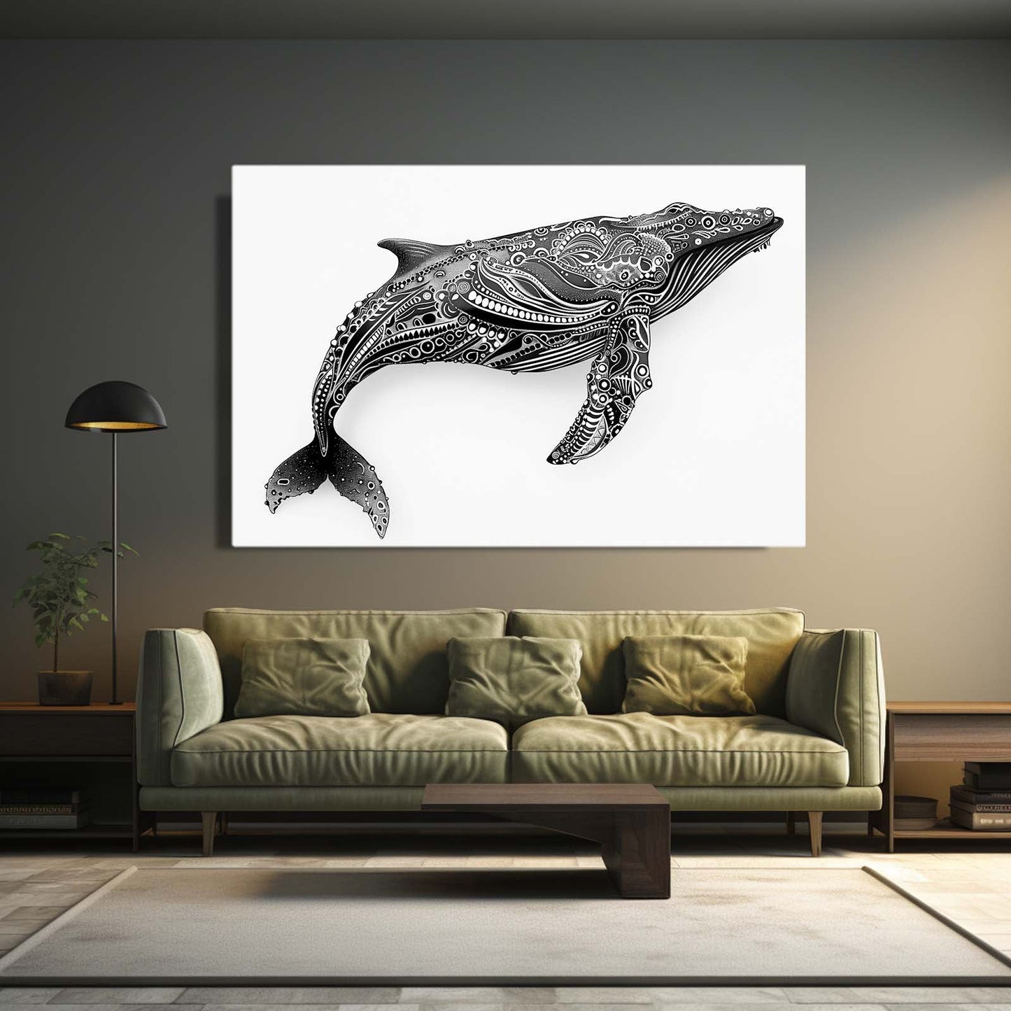 Whale Tattoo Art