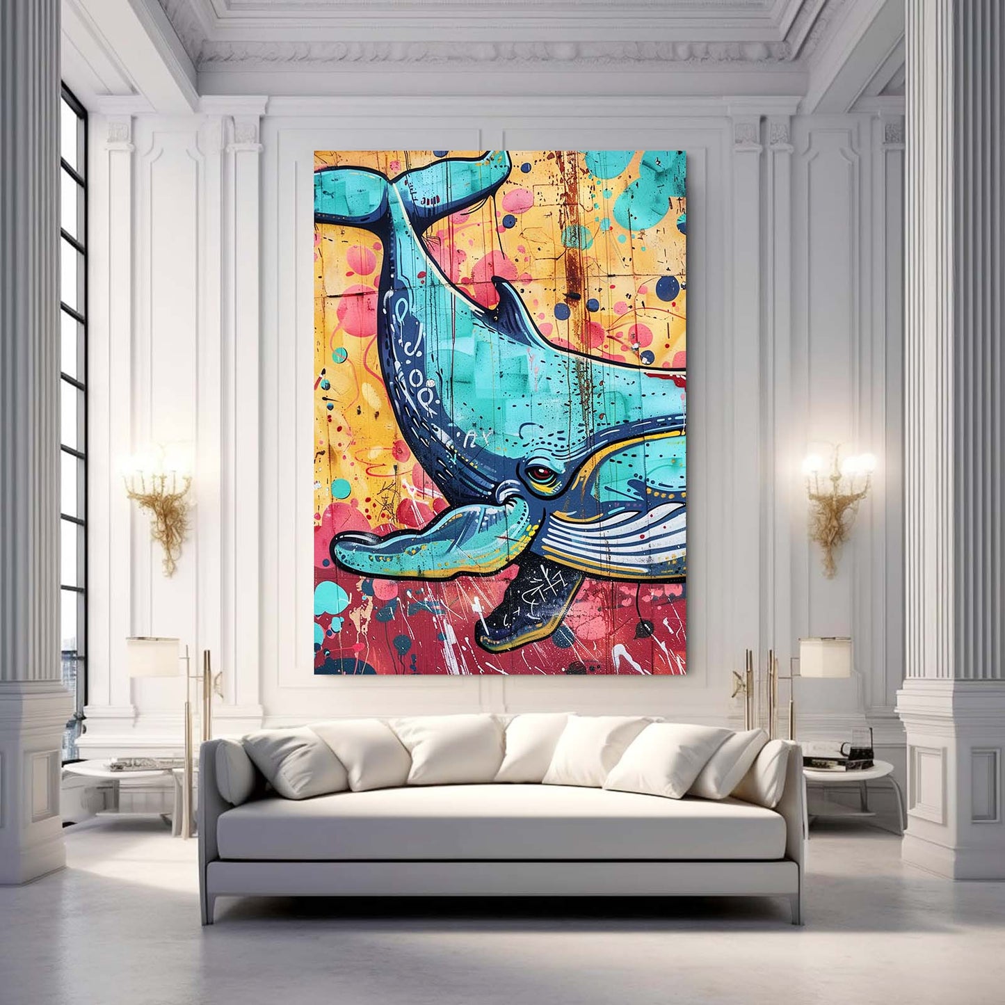 Whale Urban Art