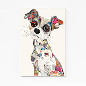 Whimsical Dog Artwork