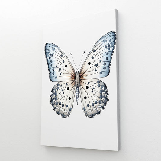 White Butterfly Wall Art