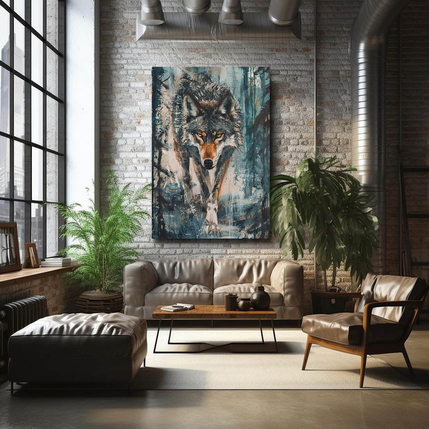 Wild Wolf Wall Art