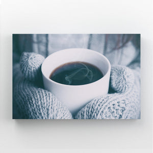 Winter Coffee Photography Print