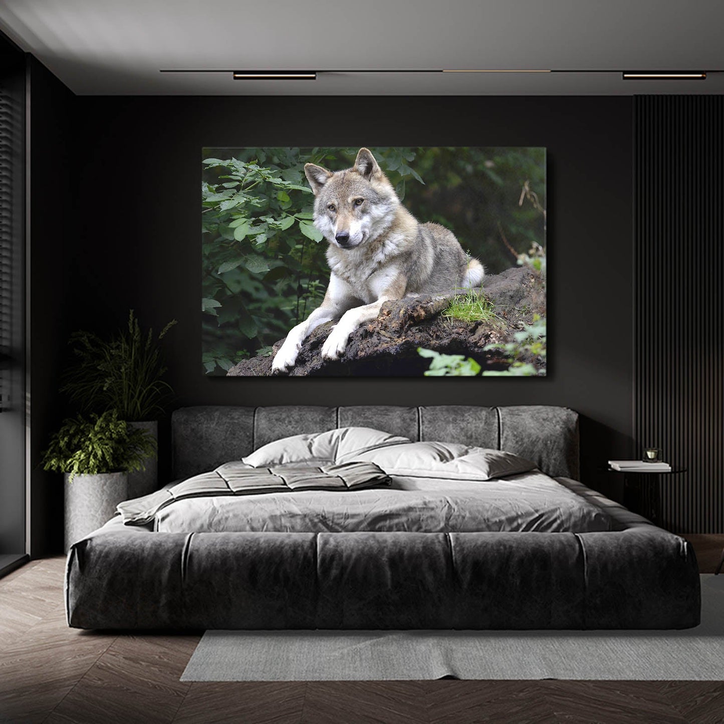 Wolf And Nature Wall Art