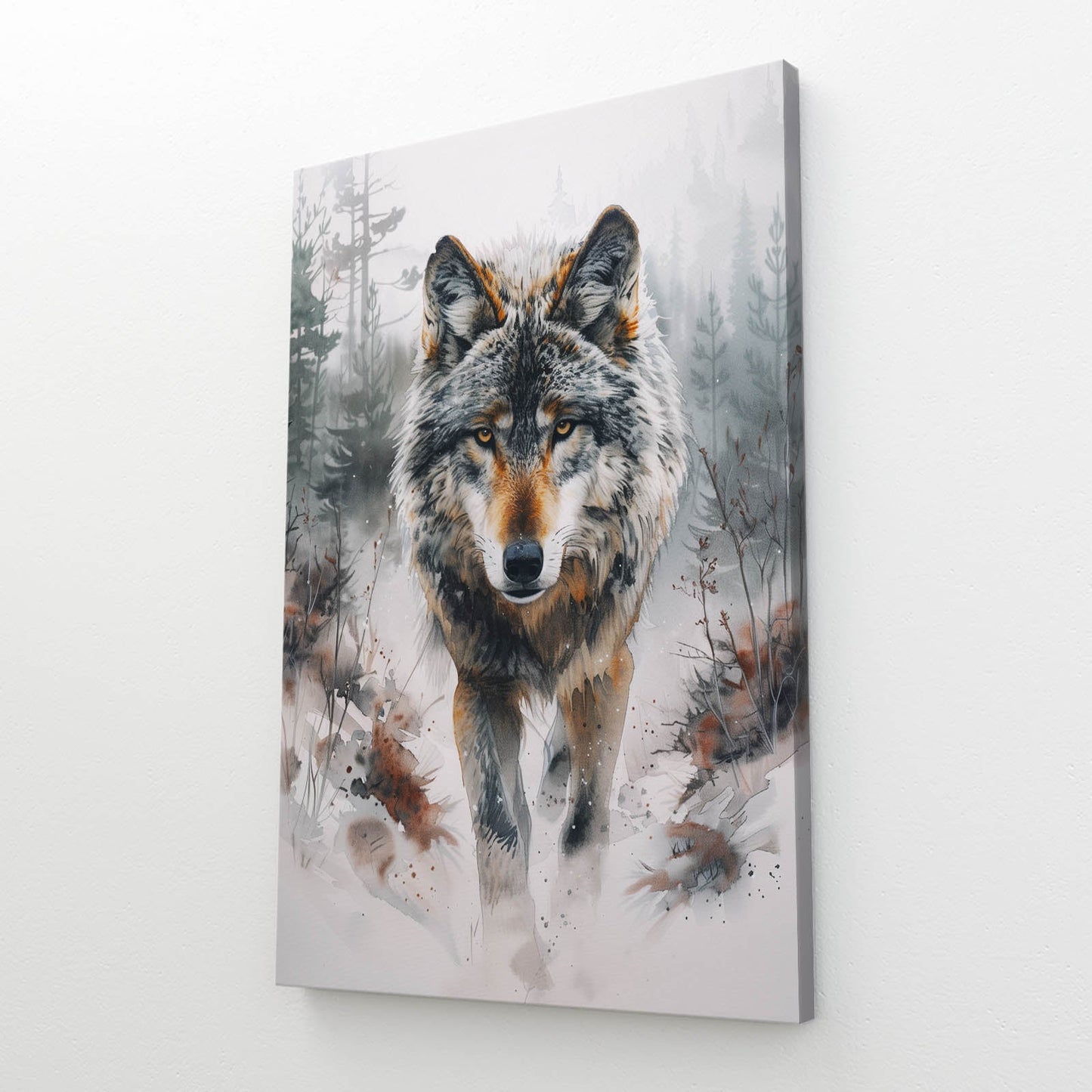Wolf Art Canvas