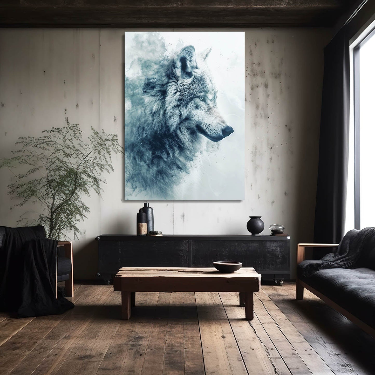 Wolf Art Modern