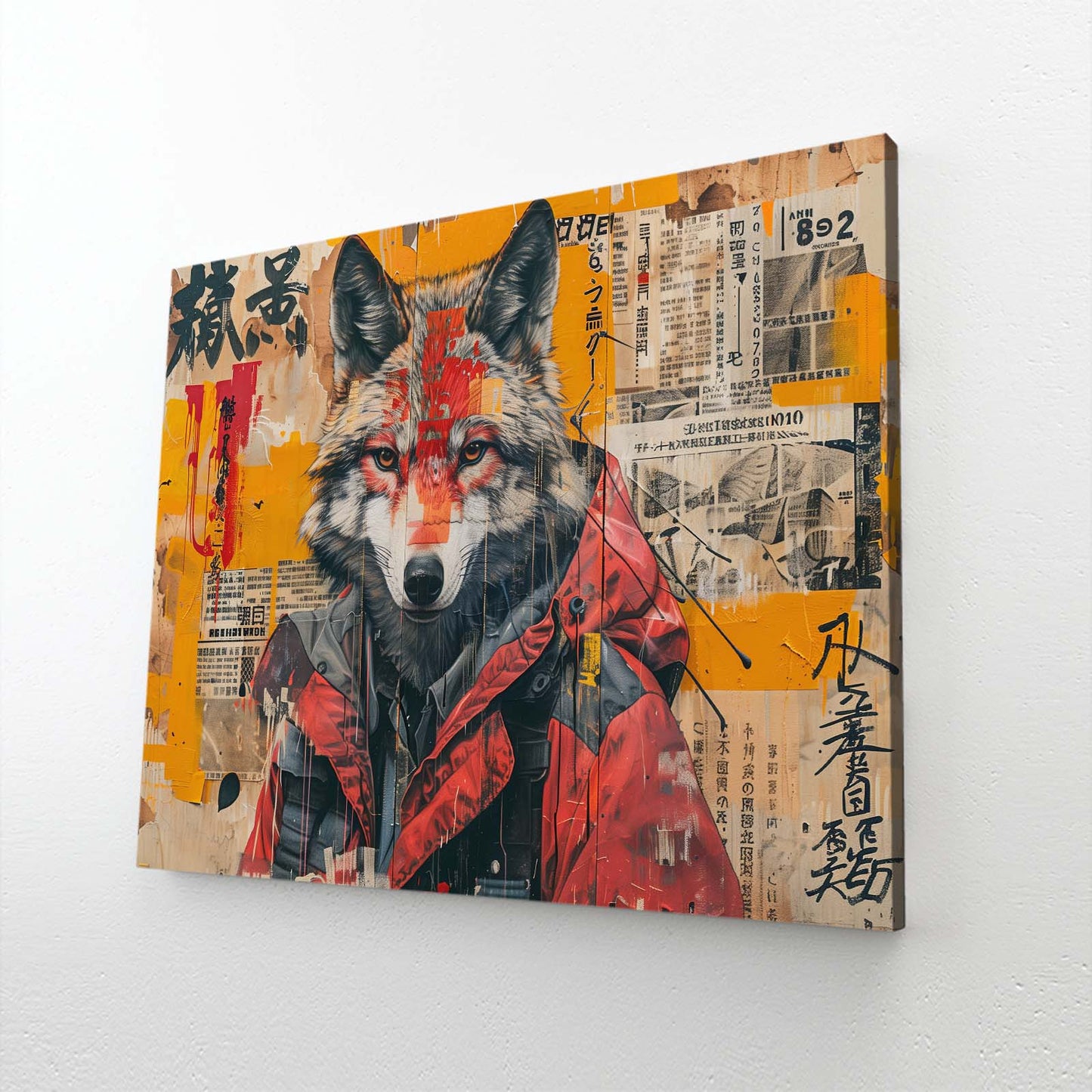 Wolf Art Poster